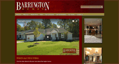 Desktop Screenshot of barringtonhomesohio.com